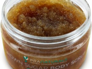 Exfoliante natural de azúcar