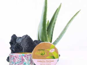 Champú sólido con aceite de argán y aloe vera